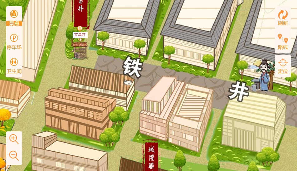 丰县智慧景区：手绘地图与语音导览的完美融合